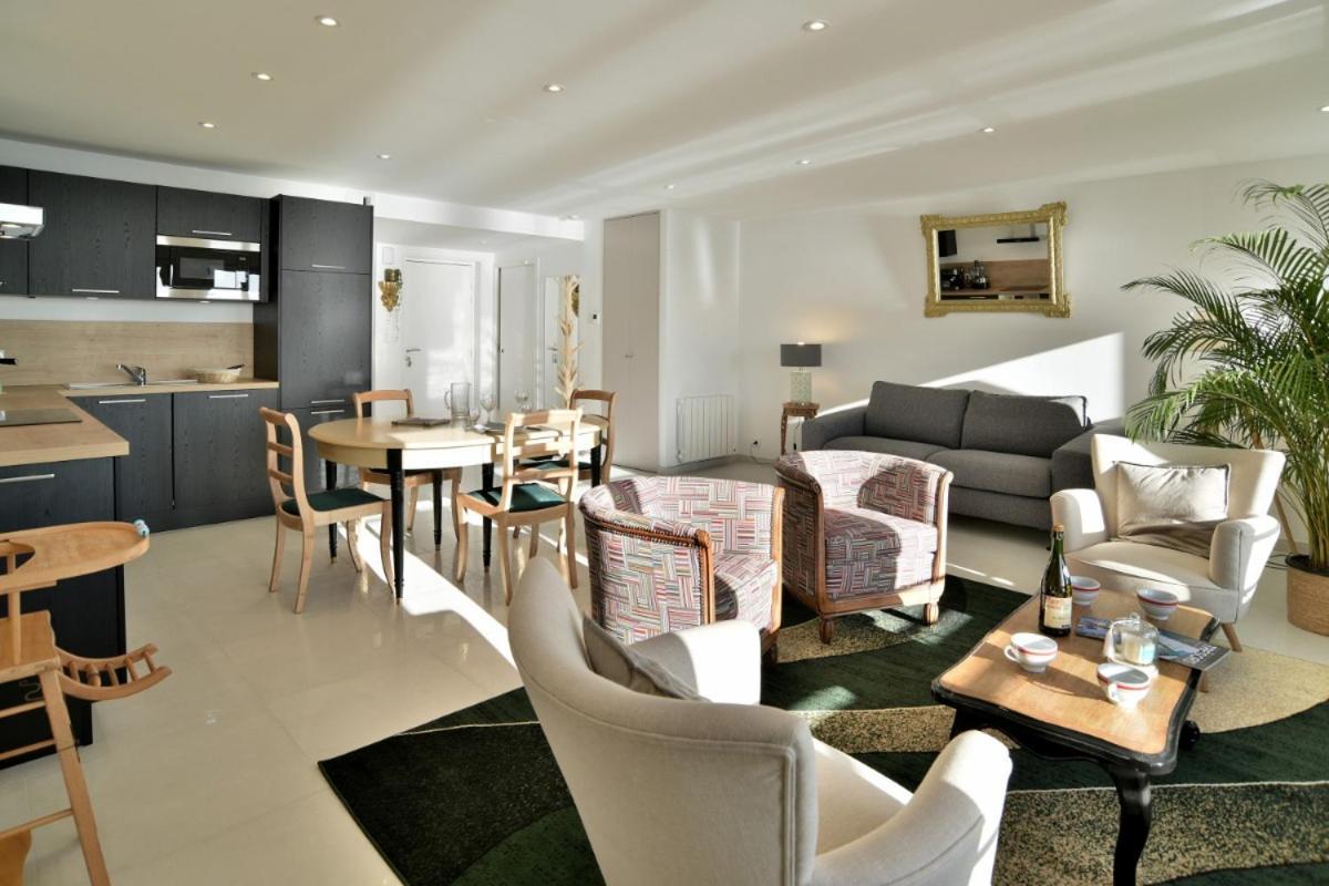 L Ostra 1, Appartement Haut Standing Front De Mer A Cancale Sur Le Port De La Houle Exterior foto